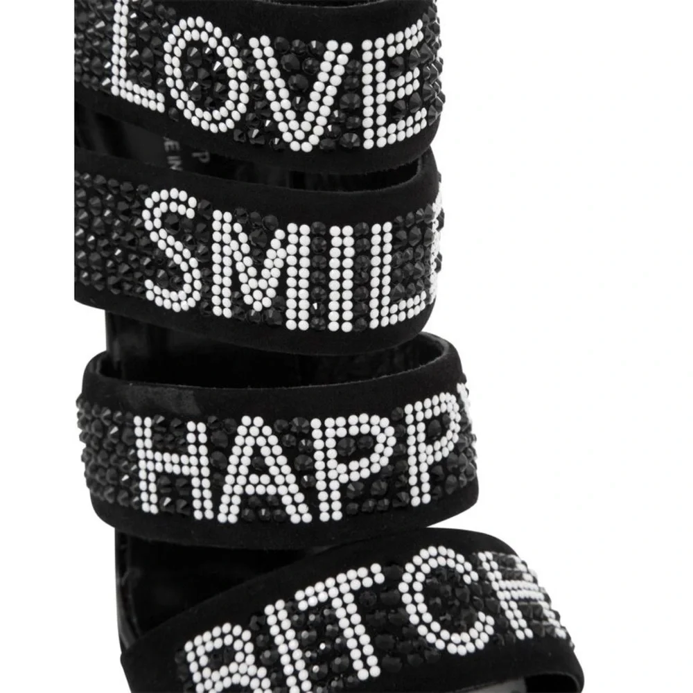 Philipp Plein ‘High Heel Zebra’ Crystal Strap Sandals • Rare 2016 Collection - Picture 8 of 12